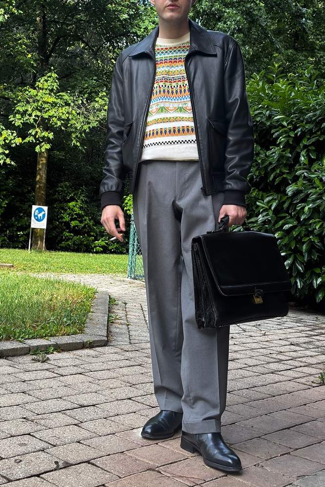 ogDamemoto's fit featuring The Kooples, Kenzo, No Brand, Bally