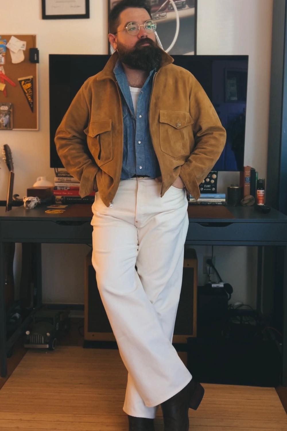 Post featuring Prairie Mojave Suede Station Jacket