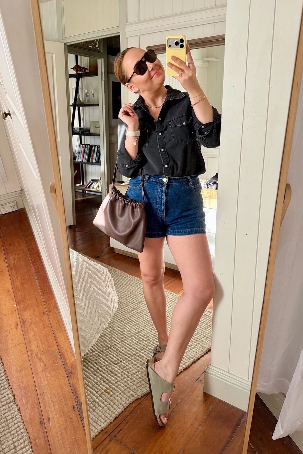 Post featuring Fin Drawstring Bag: Coffee