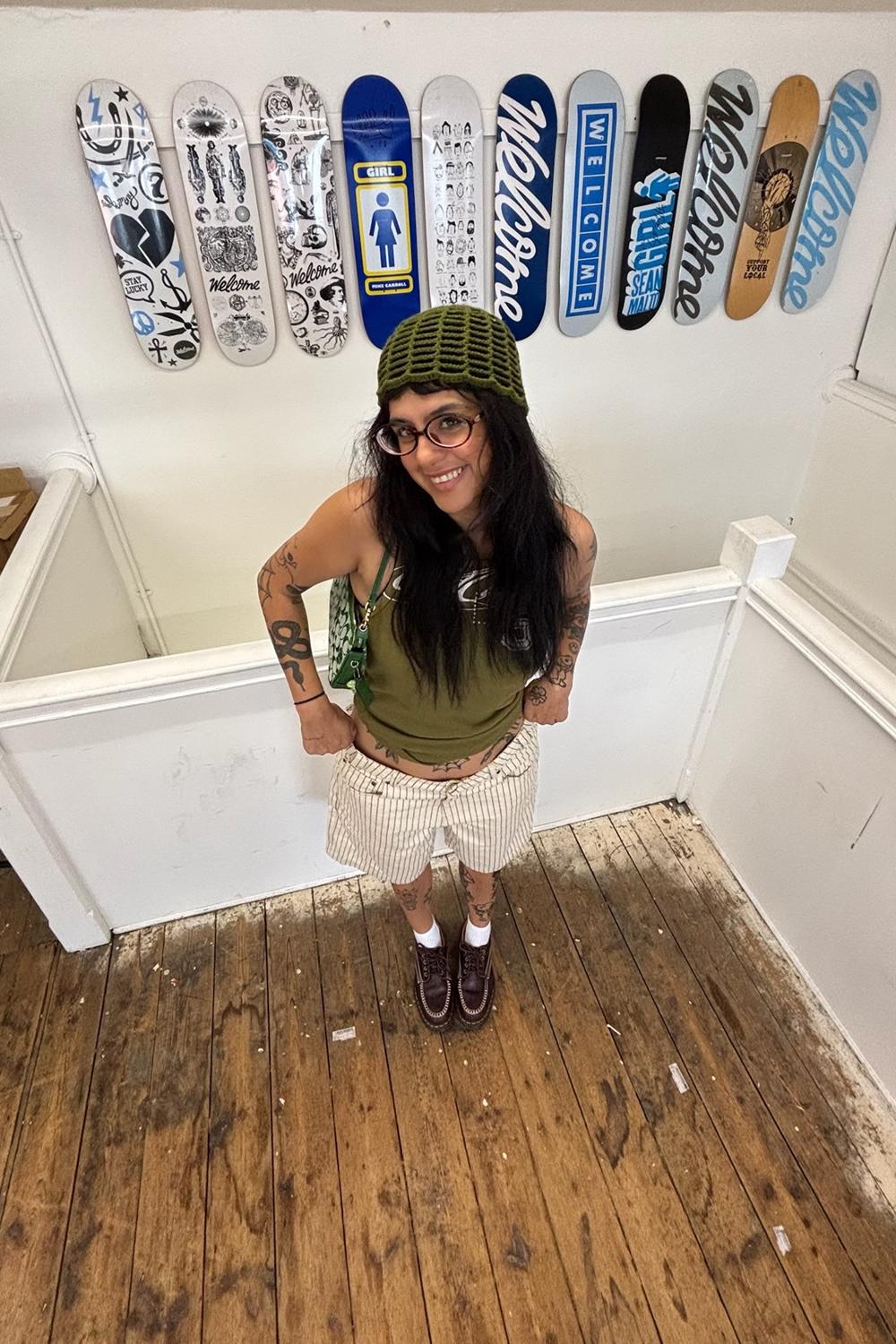 Post featuring SPEED WAFFLE TANK TOP GREEN