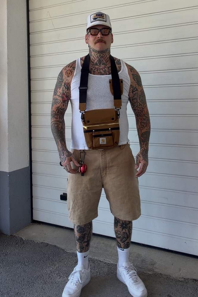 DoggPoundVintage's fit featuring No Brand, Meller, Urban Classics, Carhartt, Nike