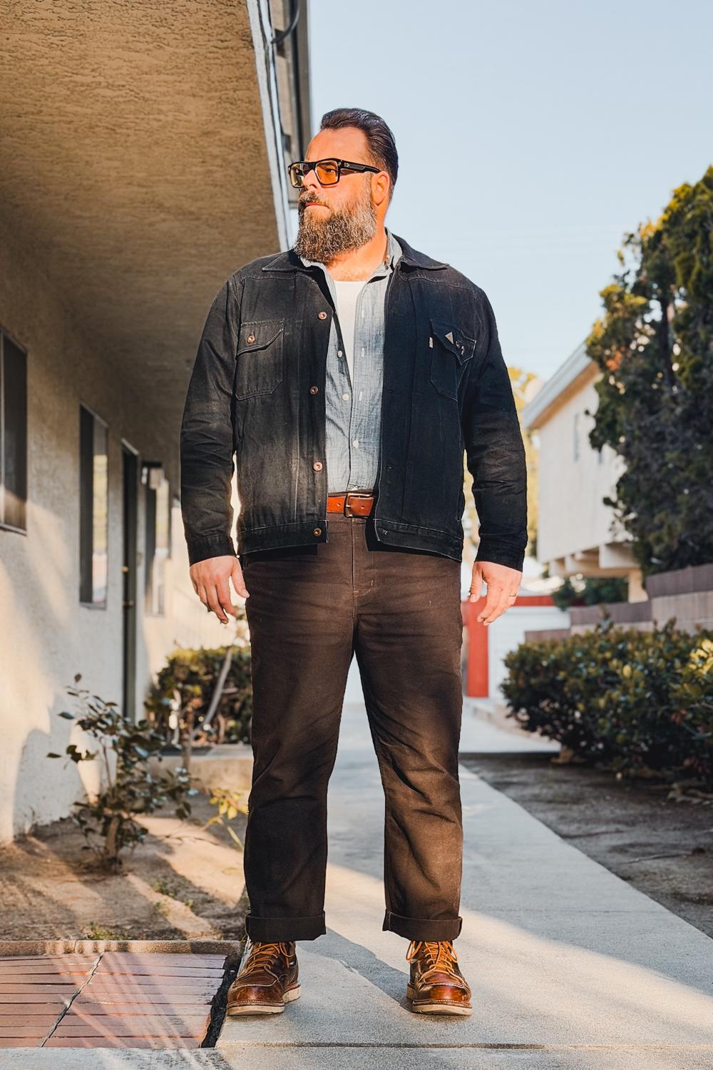 Post featuring Tall size in stock now! Dubinik® 5.5oz Denim Blue Chambray Long Sleeve Pocket Cotton Workshirt#58004