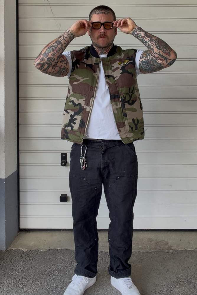 DoggPoundVintage's fit featuring Loser Machine Company, Dickies, Nike, Meller