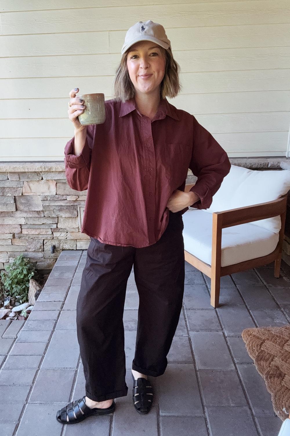 Post featuring Chemise LILO Bordeaux