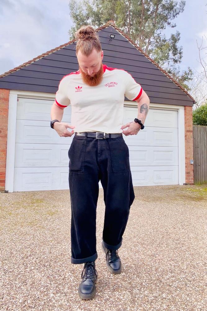 FlynnFits's fit featuring Adidas, Dr. Martens, Zara, ASOS