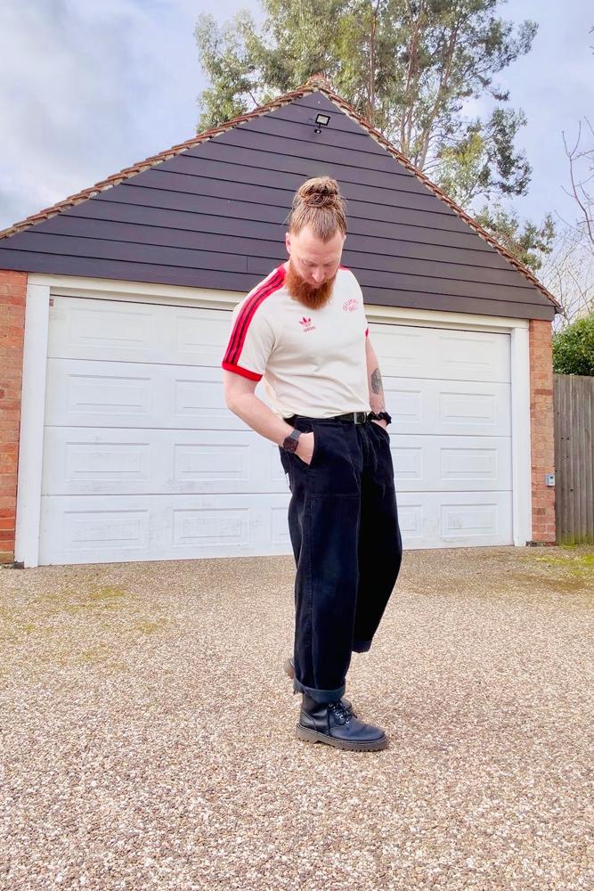FlynnFits's fit featuring Adidas, Dr. Martens, Zara, ASOS