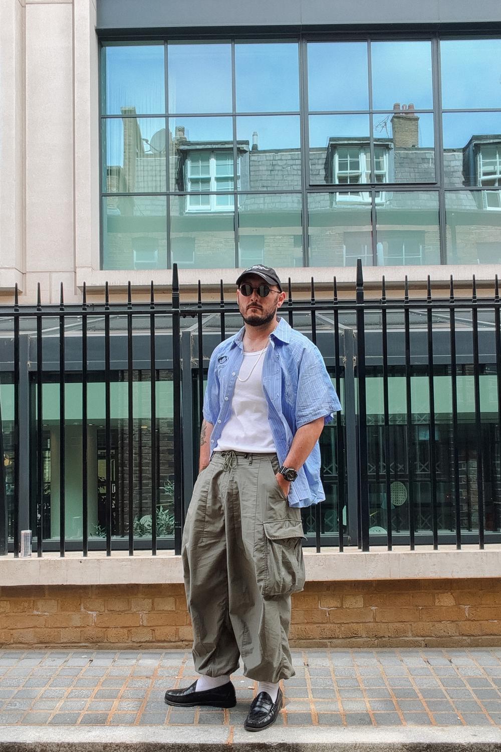 Post featuring Kith Striped Poplin Shelton Shirt - Bliss