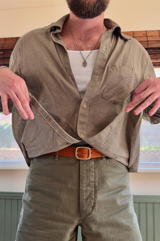 dressedtoamuse's fit featuring Buck Mason, Birkenstock, Maritime Supply Co, Rose Anvil