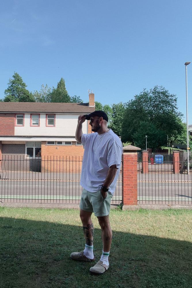adibren's fit featuring ASOS, Adidas, Birkenstock, Casio