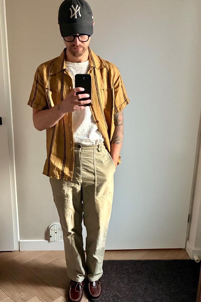 DADSCLOSET's fit featuring Aime Leon Dore, Visvim, Remote place to stay, Paraboot
