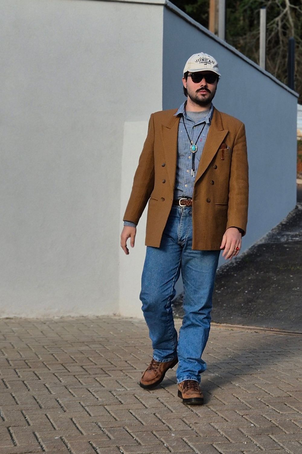 Post featuring Italian Suede Braided Belt