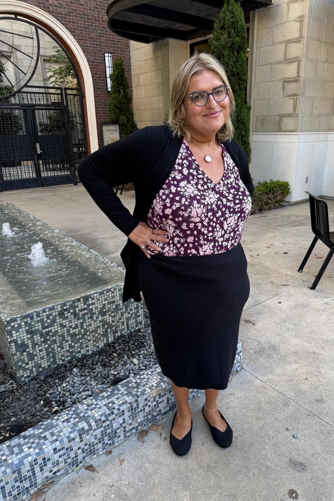 emmalilian's fit featuring Torrid, Brooks Brothers, Rothy's