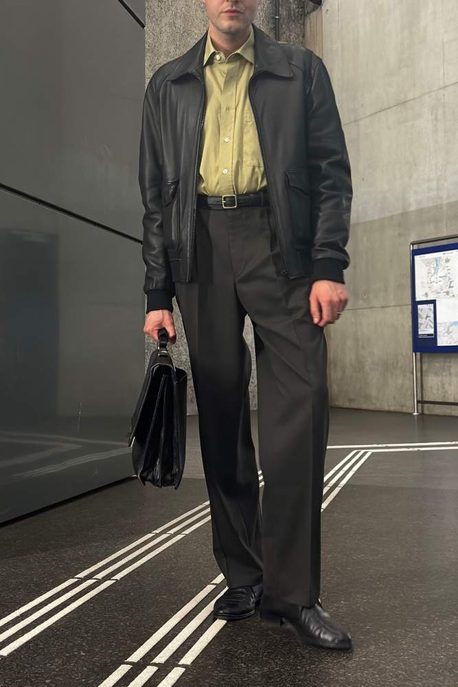 ogDamemoto's fit featuring The Kooples, Eterna, No Brand, Bally, Fursac