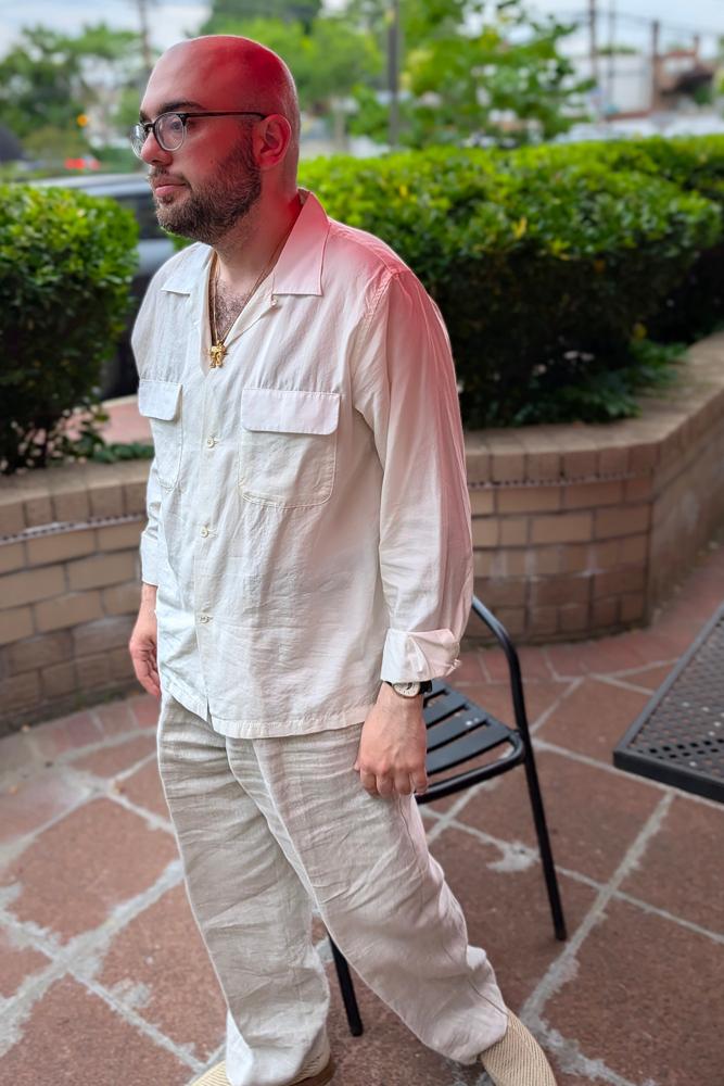 thesecondbutton's fit featuring Buck Mason, Mark the Tailor, Oliver Peoples, Noah NYC, Jacques Soloviere