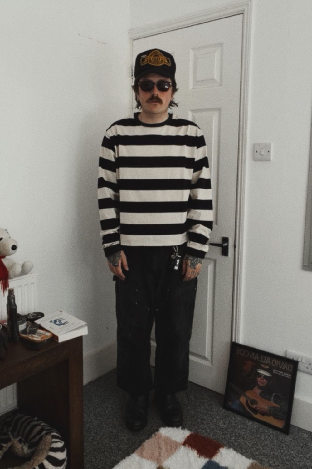 Post featuring Breakout Long Sleeve T Shirt - Black/Bone