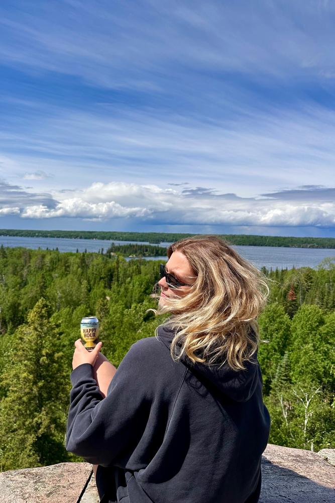 Amber's fit featuring Bass Pro Shops, H&M, Salomon, Aritzia, Ardene