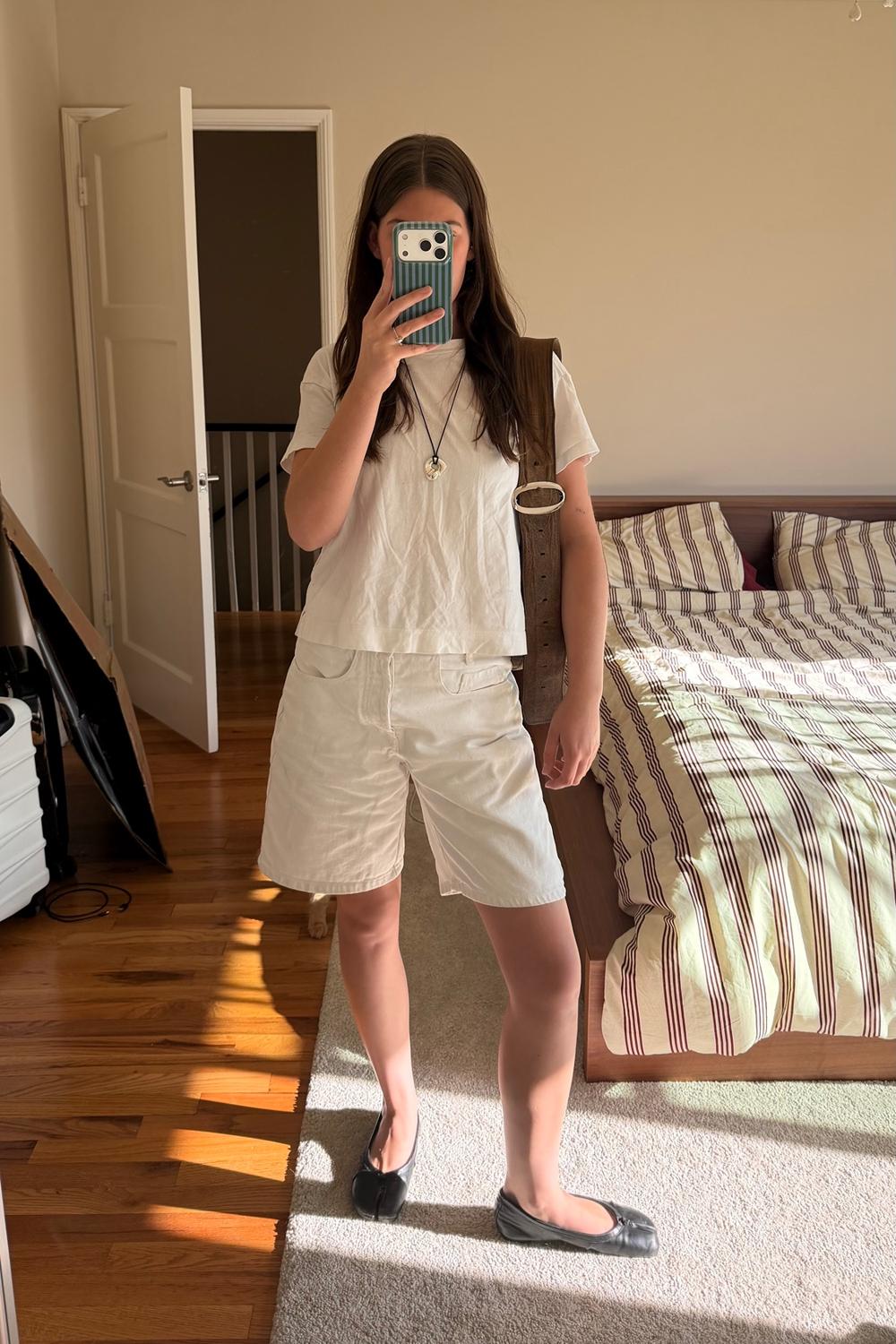 Post featuring Wrinkles Tabi Ballet Flats