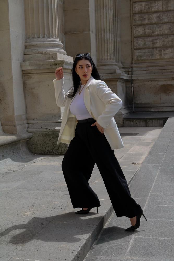 Inaylina's fit featuring Zara, Chaussea