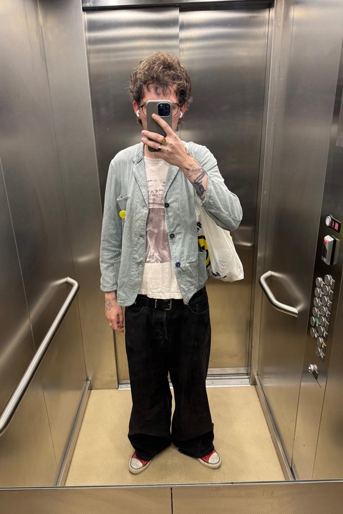 Stowmags's fit featuring Hand Crafted, Converse
