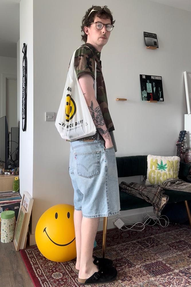Stowmags's fit featuring Hand Crafted, Levi's, Birkenstock