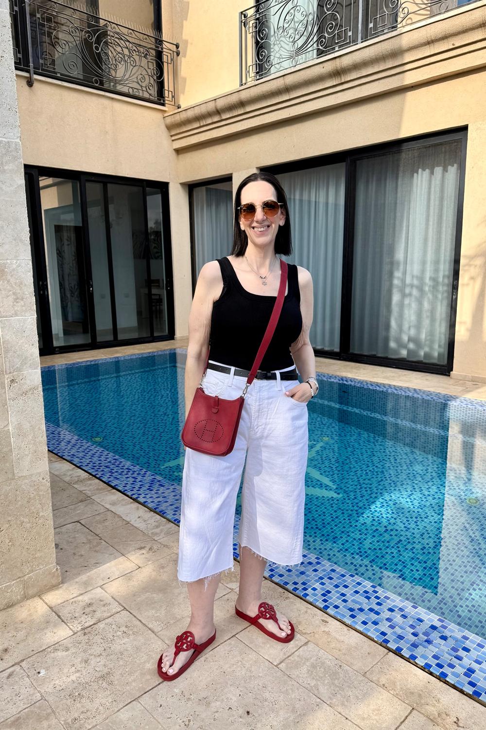 Post featuring Tory Burch Miller Cloud Thong Sandal in Perfect Black /Perfect Black at Nordstrom, Size 6.5