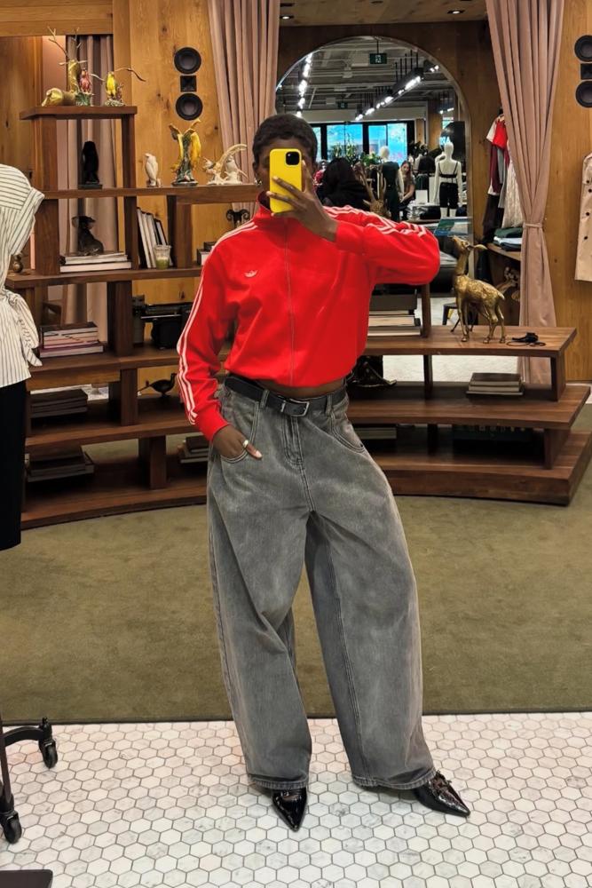 Tayetta's fit featuring Adidas, OAK AND FORT