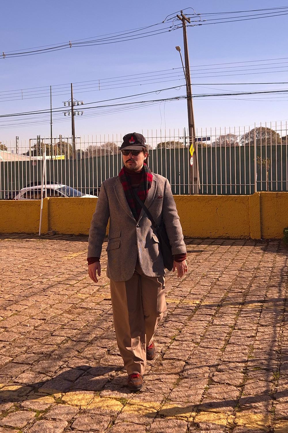 Post featuring Italian Wool Herringbone Madison Trouser