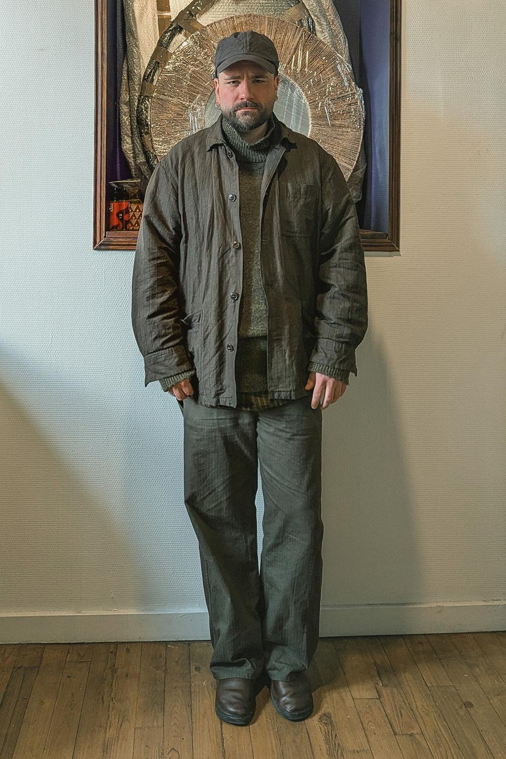 Post featuring T Shape Roll Neck in Moss