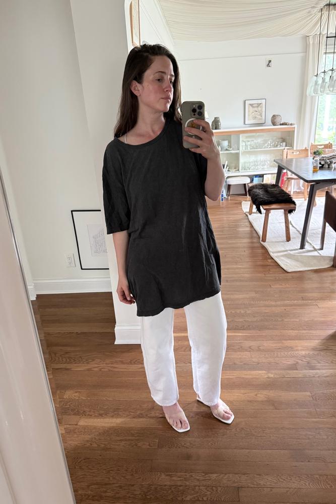 kristinyezza's fit featuring La Ligne, No Brand, Deux Lions Jewelry, RAYE