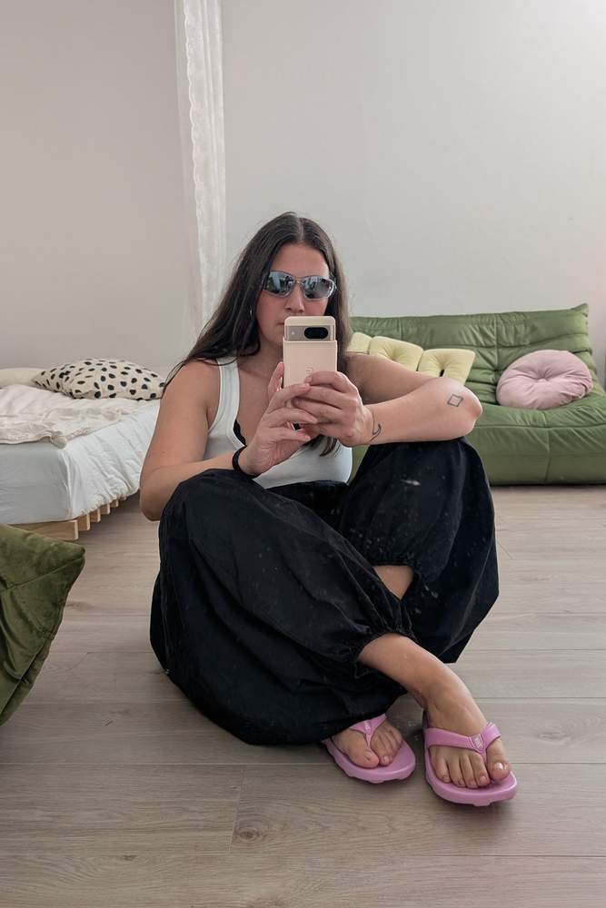 Ciaocaro's fit featuring Topshop, Bershka, Nike