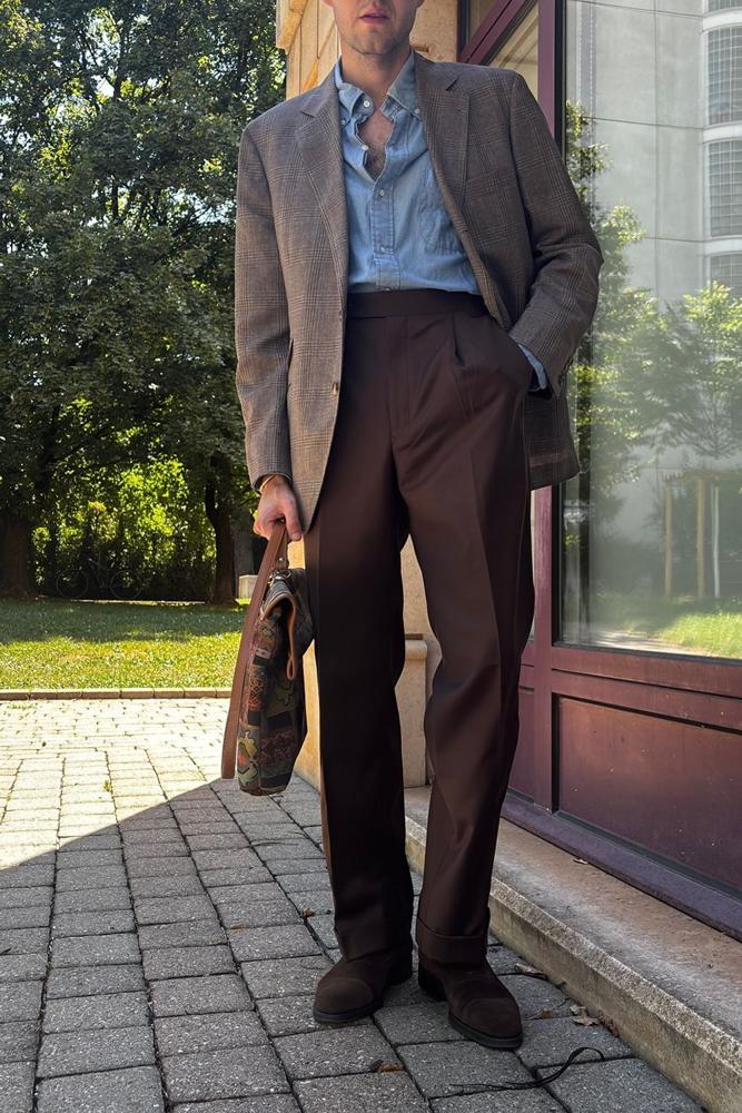 ogDamemoto's fit featuring Brunello Cucinelli, Brooks Brothers, Carthage Paris, Septieme Largeur, No Brand
