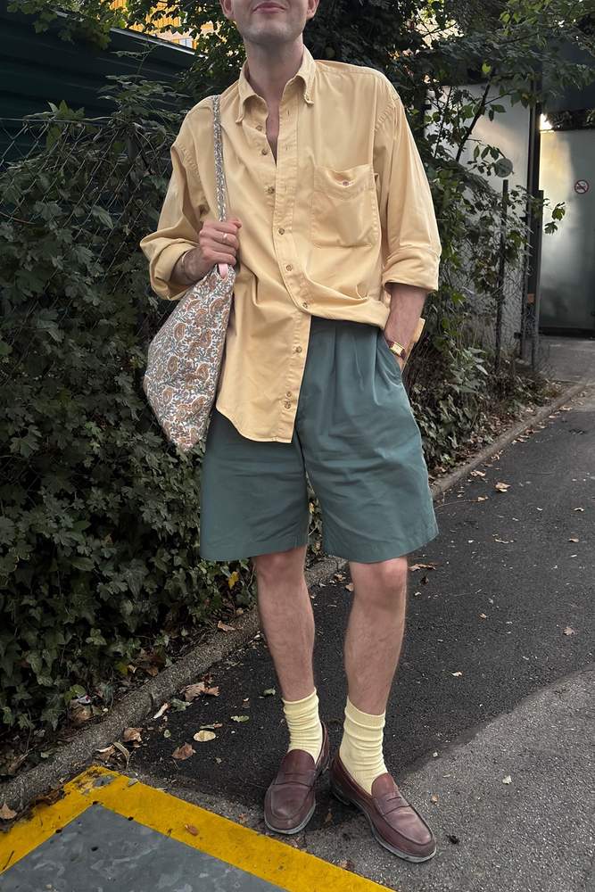 ogDamemoto's fit featuring Gant, No Brand, Sebago, Uniqlo