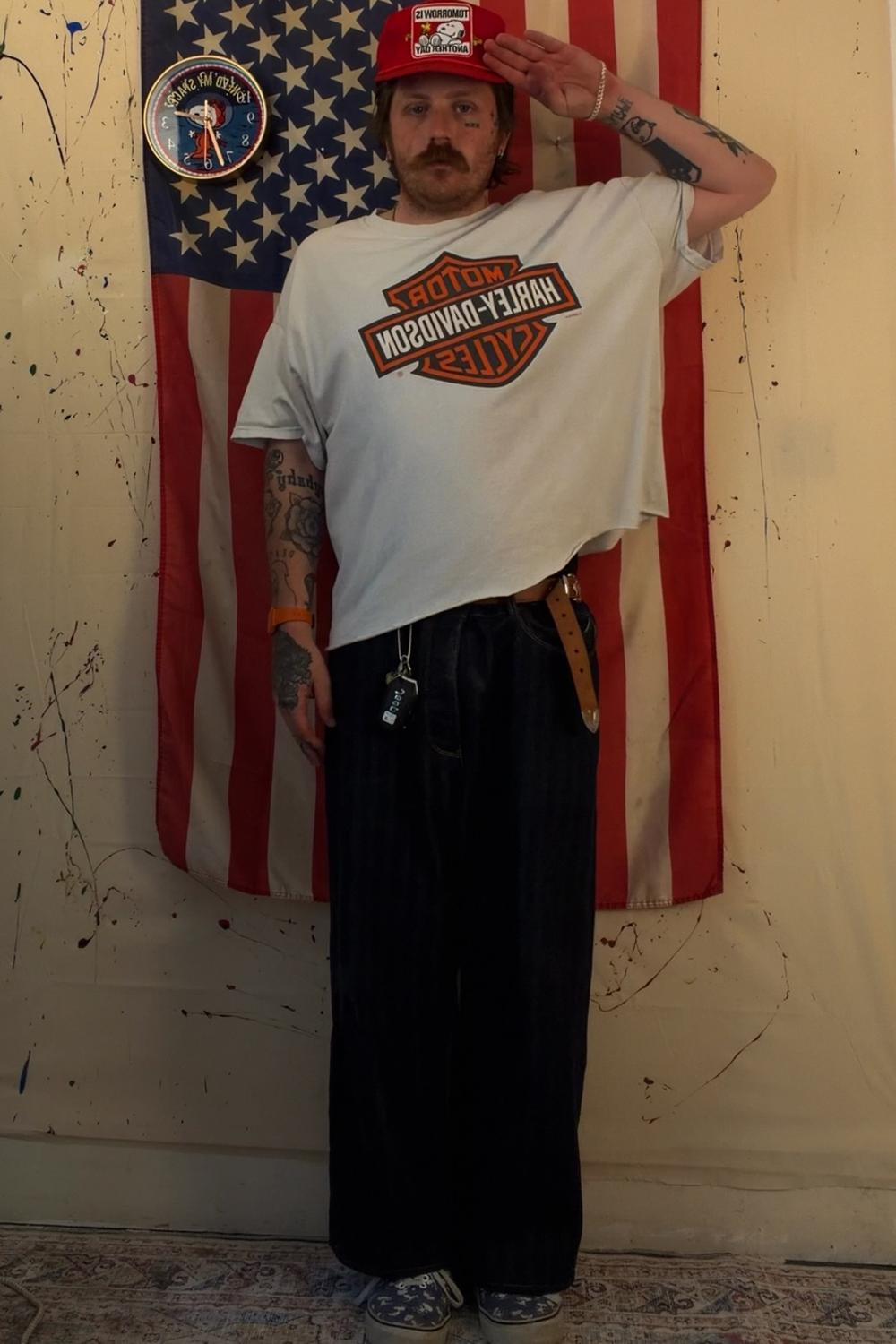 Post featuring 1870s 15 oz Herringbone Selvedge Denim Work Jeans