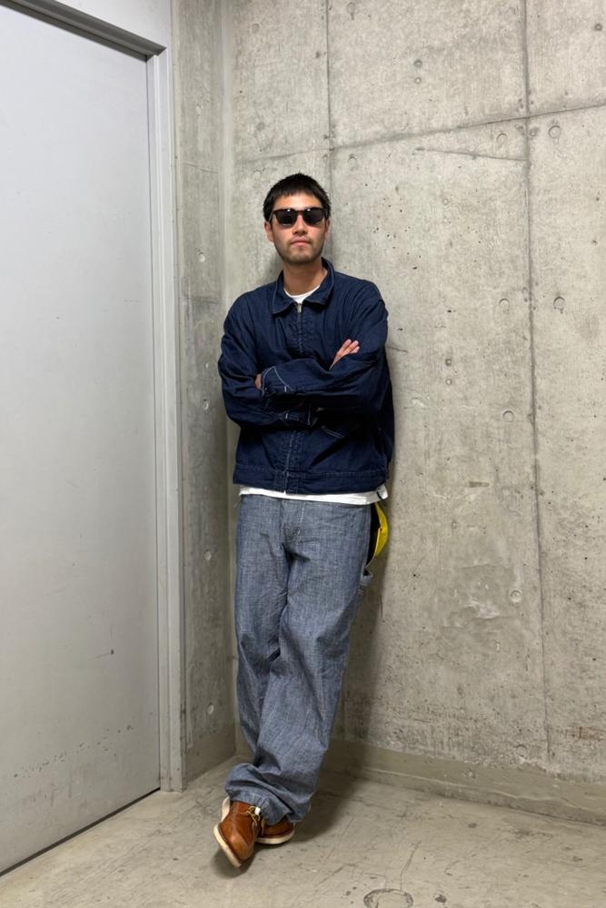 Kazma's fit featuring Engineered Garments