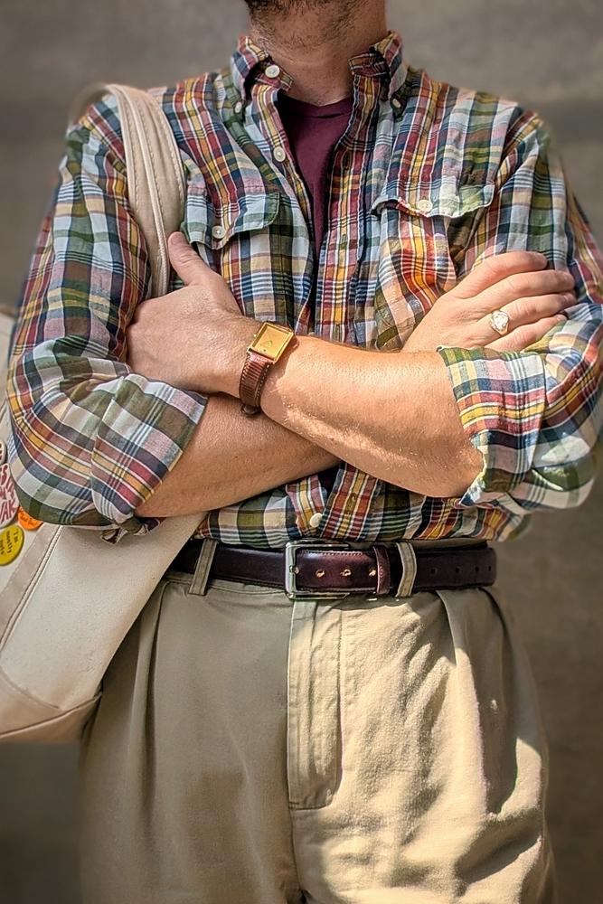 FitsOfFatherhood's fit featuring Ralph Lauren, J. Crew, Polo by Ralph Lauren, Warby Parker, Pulsar, Soul Engraver, Maggie’s Organics