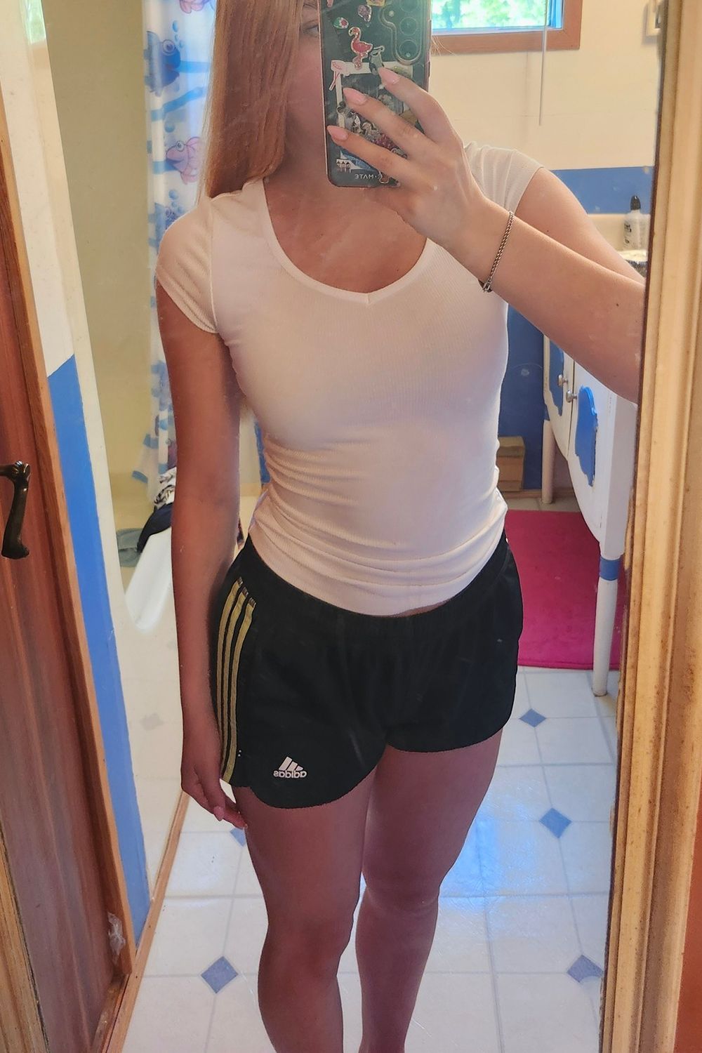 Post featuring adidas Pacer Workout Woven High Rise Shorts Black L/G 3" - Women Workout Shorts