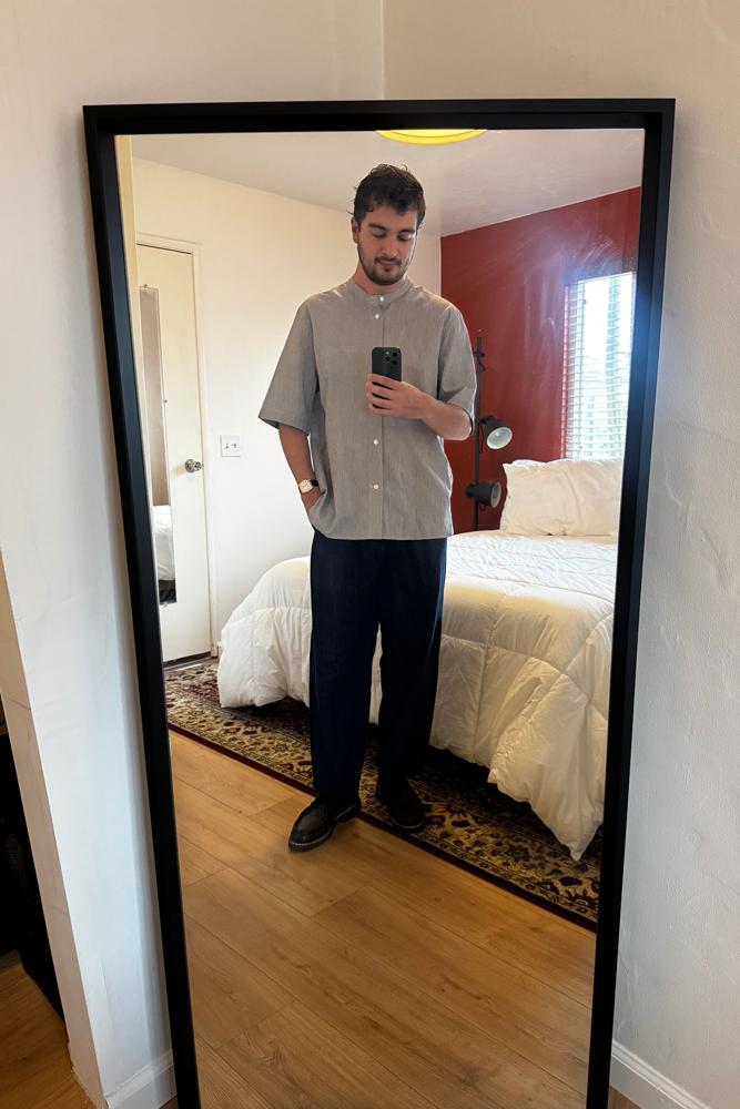 BrycenBissell's fit featuring COS, Uniqlo, Paraboot, Seiko