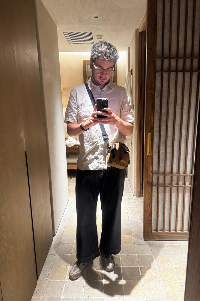 BrycenBissell's fit featuring Vince, Studio Nicholson, Salomon, Carhartt WIP, Ray-Ban