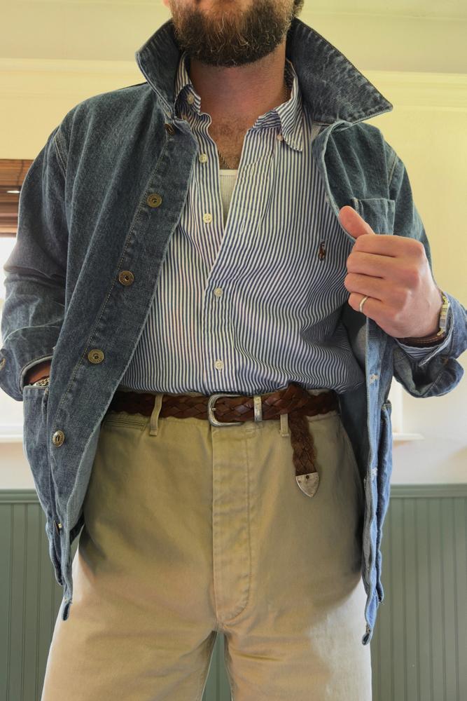 dressedtoamuse's fit featuring Polo by Ralph Lauren, Buck Mason, Sespe gold, Loyal Stricklin, Nomos, Grant Stone