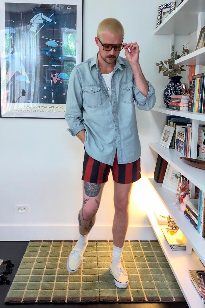 AlexmShort's fit featuring Wythe NY, Todd Snyder, Vans, American Trench, Crap Eyewear