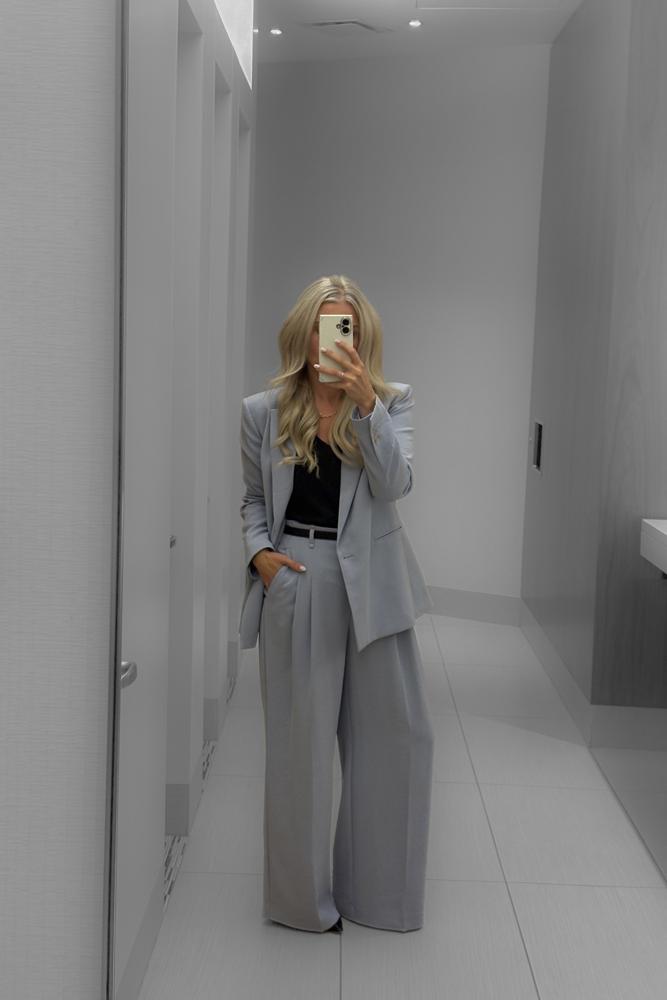 BusinessCasualOOTD's fit featuring Ann Taylor, Amazon Basics