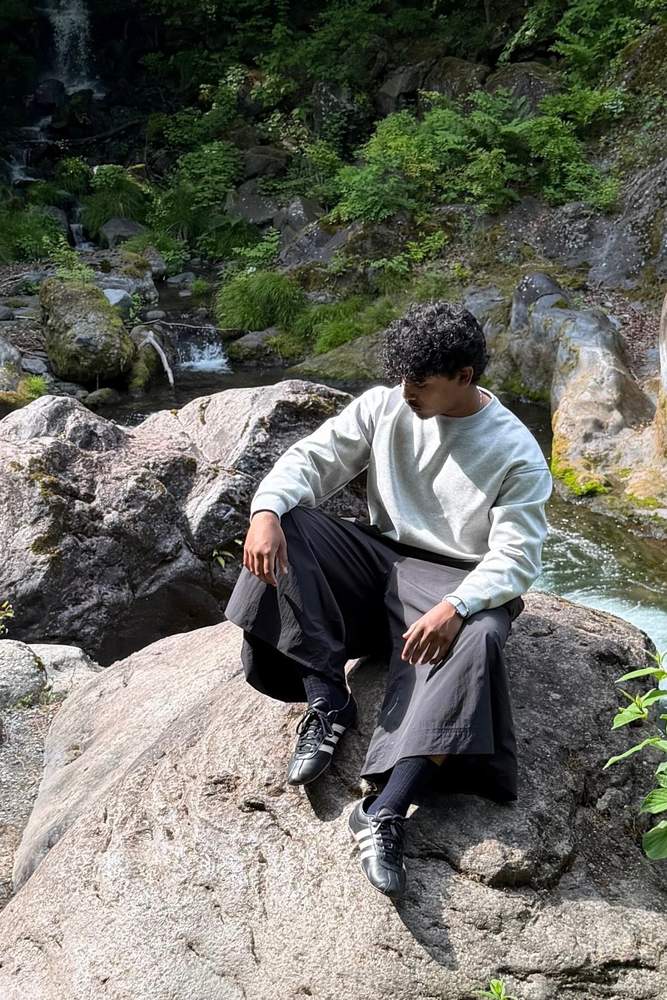 aanaskhan's fit featuring Uniqlo