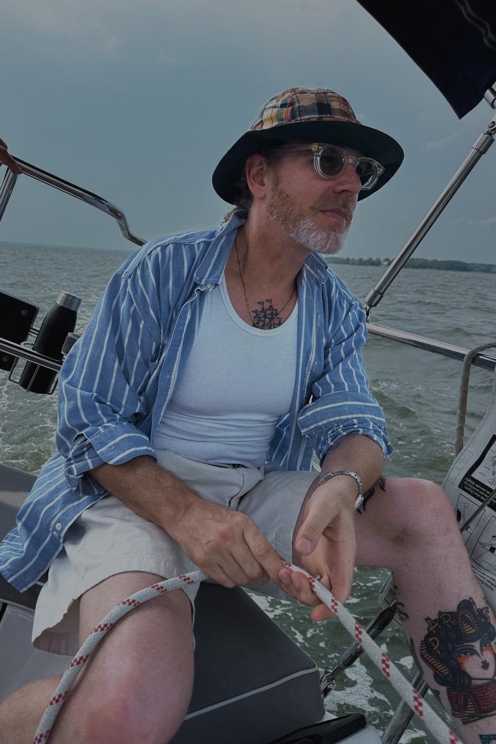 Post featuring Standard Sailing Hat in Antique Patchwork Madras