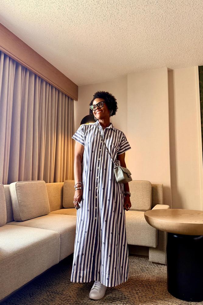 ToniTonyTone's fit featuring Chanel, DSW