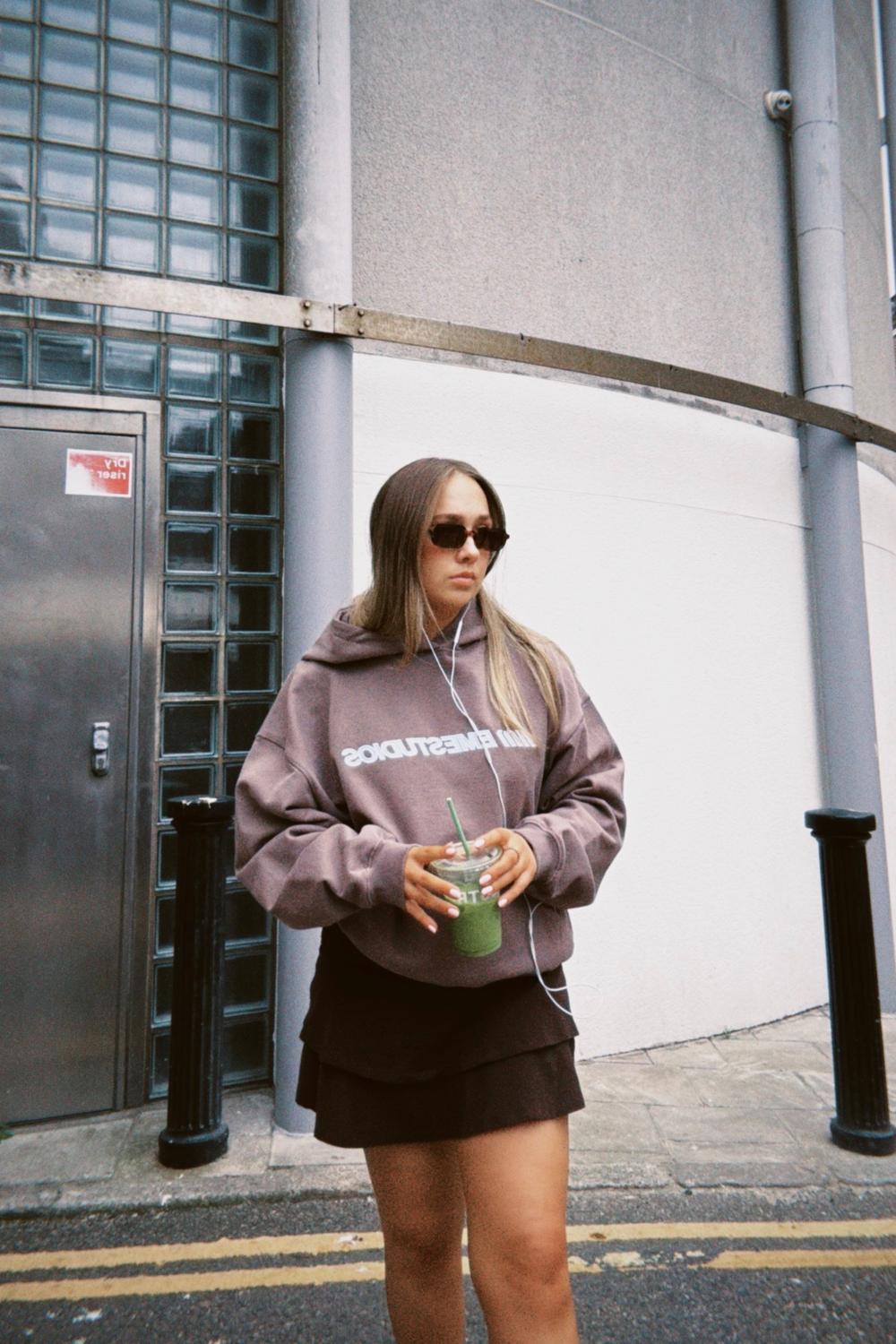 Post featuring Metro Choco Oversized Hoodie
