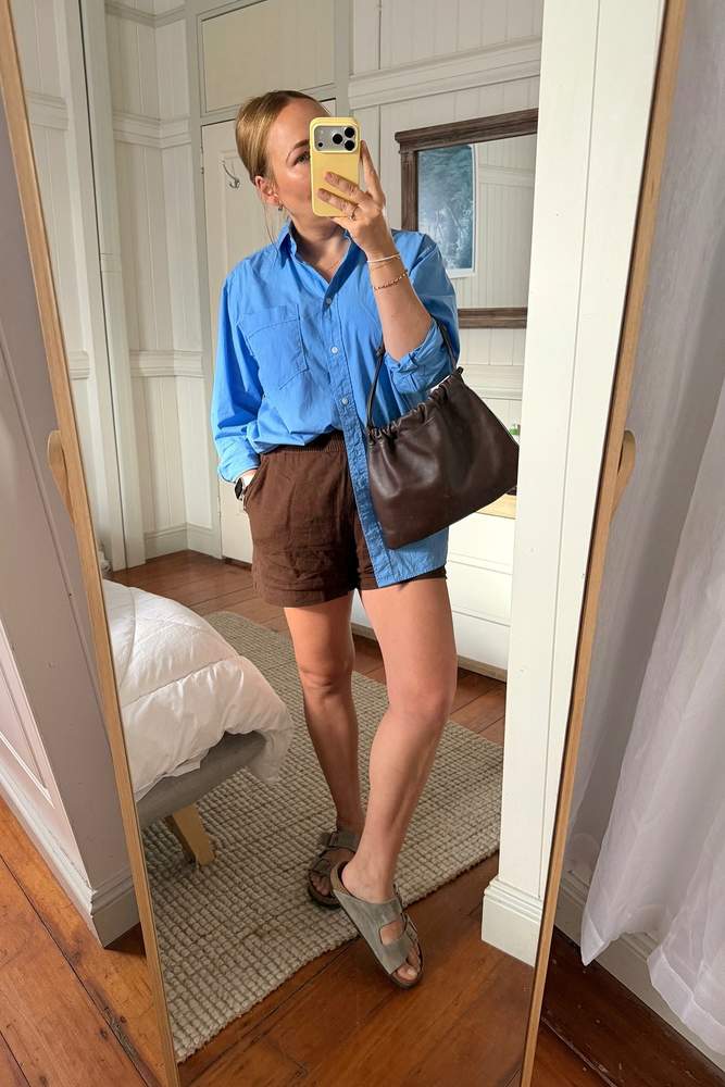 AniaBania's fit featuring Tommy Hilfiger, Birkenstock, The Horse, Zara