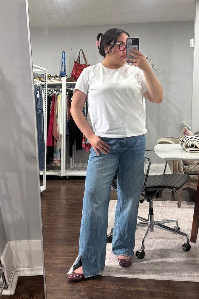 alliyakins's fit featuring Anine Bing, Emi Jay, Tom Ford, H&M, Wildflower