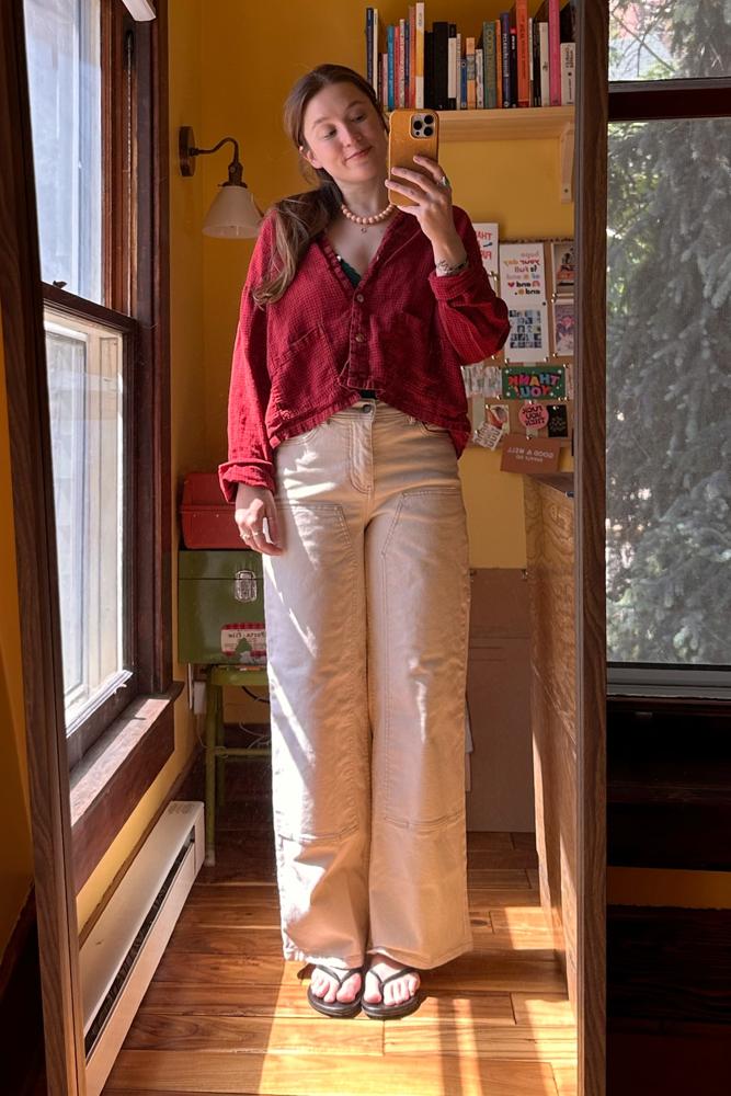 thriftbee's fit featuring Aerie, TOAD&CO, No Brand