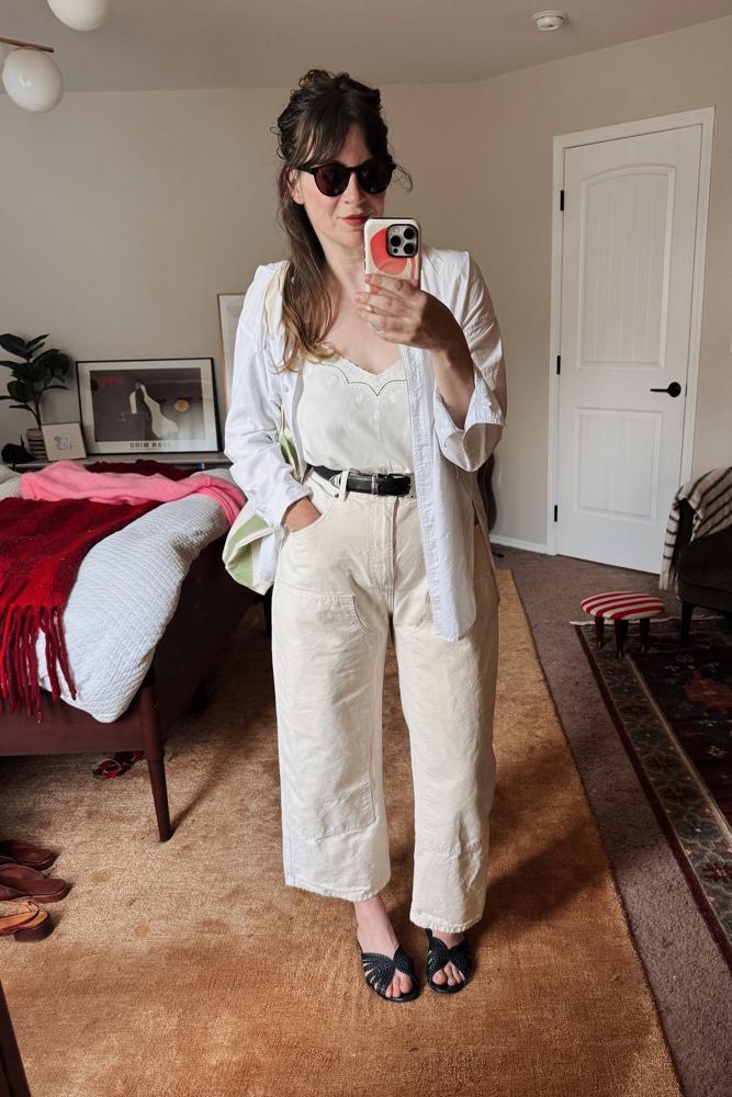 NicoleGregory's fit featuring Sezane, Rudy Jude, NA NIN