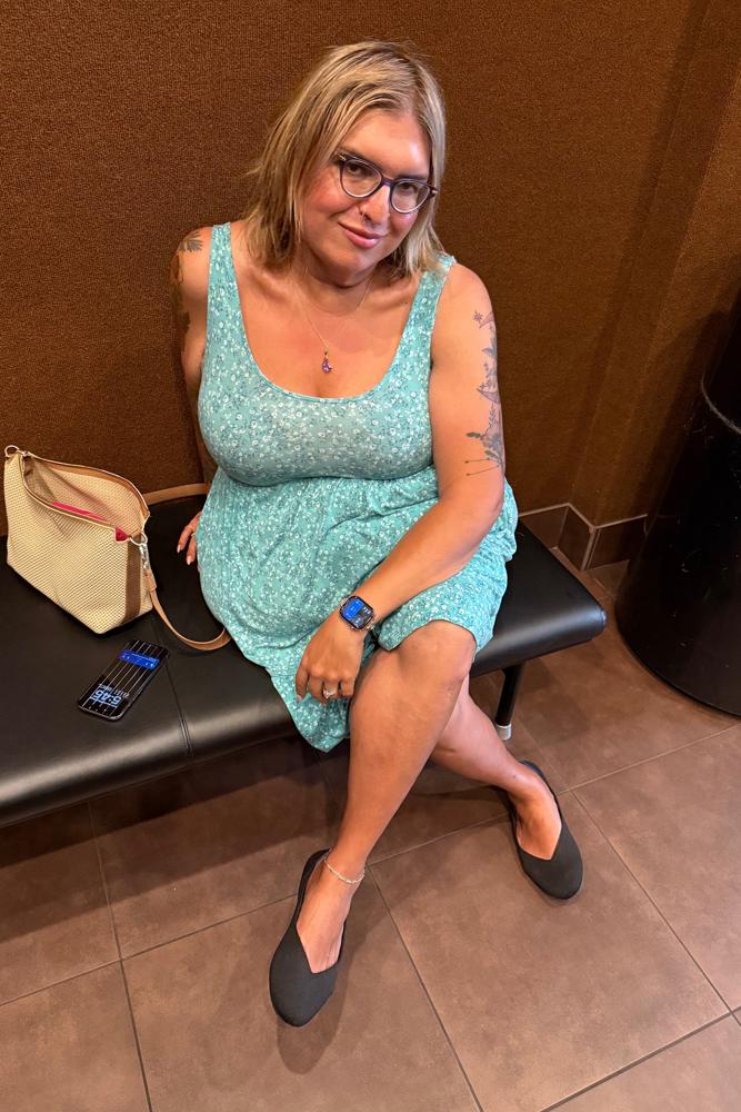 emmalilian's fit featuring Torrid, Rothy's, Warby Parker